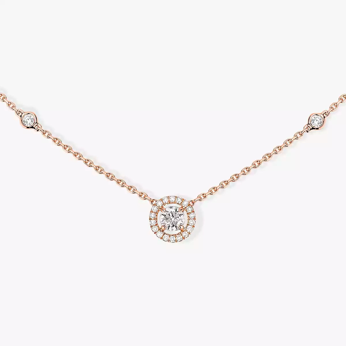 [ECHO]Diamond Necklace 0,20ct Brilliant Shape Joy