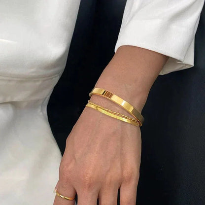 [Echo Fine]Evelyn Adjustable Cuff Bracelet