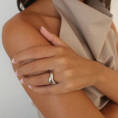 [Echo Fine]Lana Formless Gold Ring