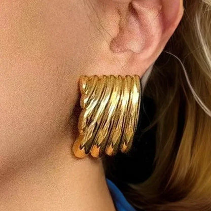 [Echo Fine]Alisa Gold Earrings