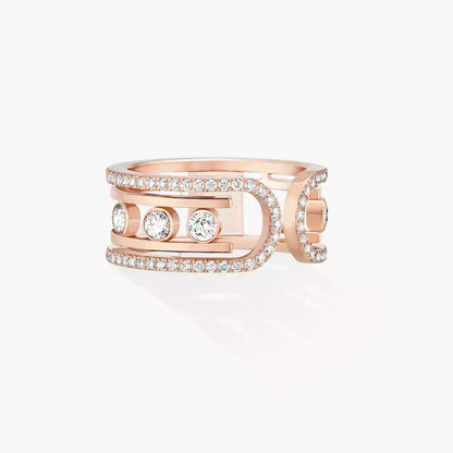 [ECHO]Move 10th Diamond Ring in Gold