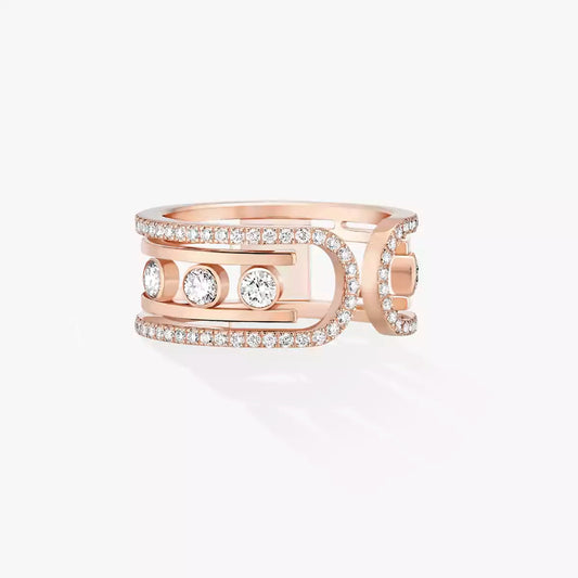 [ECHO]Move 10th Diamond Ring in Gold