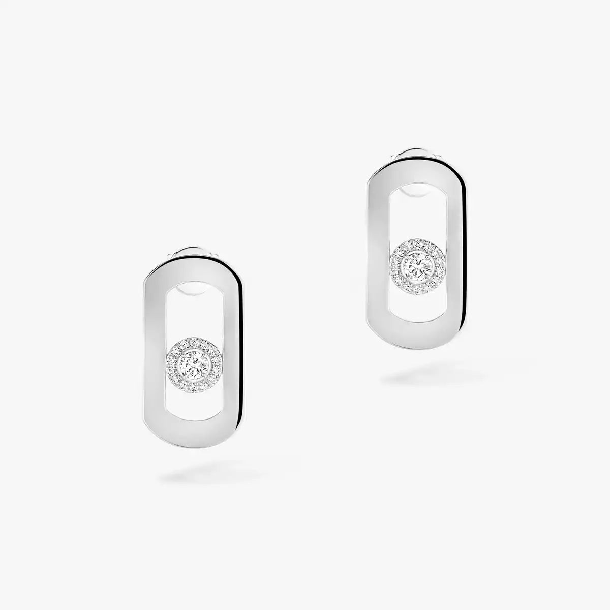 [ECHO]So Move Diamond Earrings in Yellow Gold