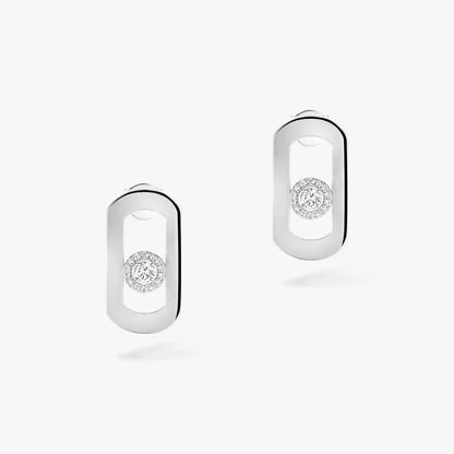[ECHO]So Move Diamond Earrings in Yellow Gold
