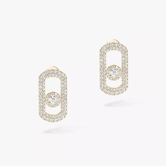 [ECHO]So Move Pave_-Set Diamond Earrings in Silver