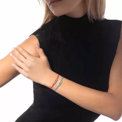 [ECHO]Messika Care(s) pink cord pavé bracelet