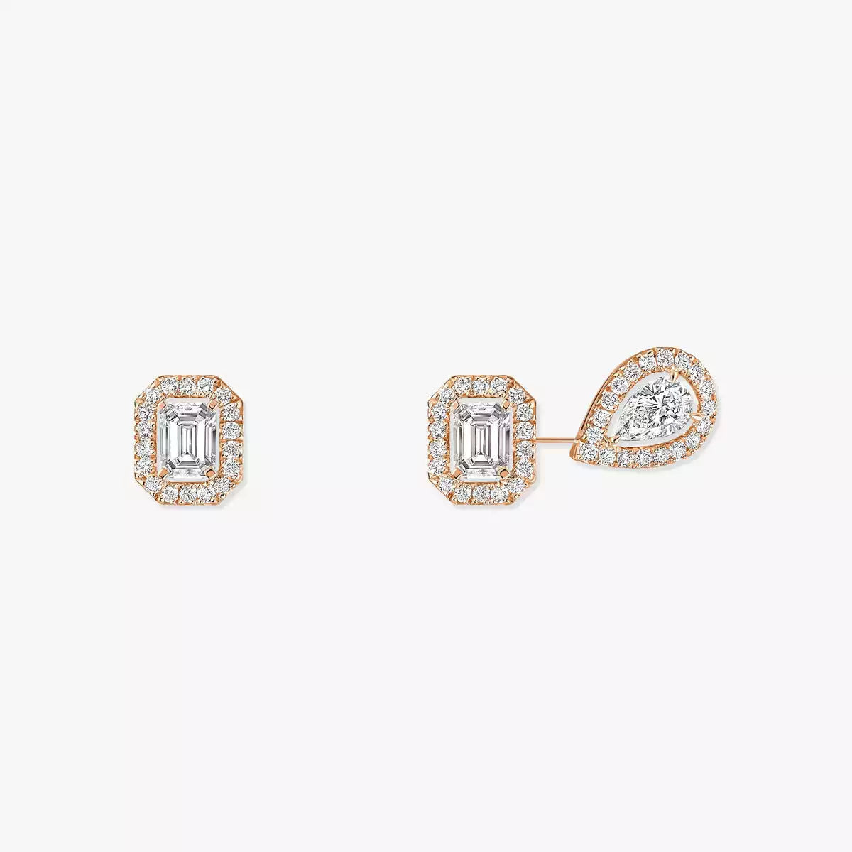 [ECHO]Diamond Earrings 0,10ct My Twin 1+2