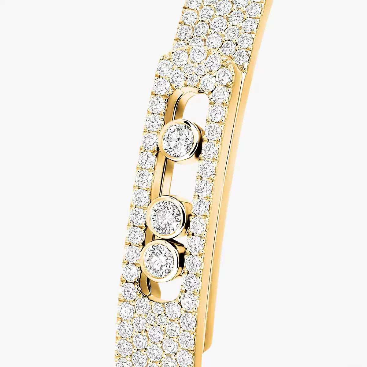 [ECHO]Move Noa Full Pavé Diamond Bangle Bracelet