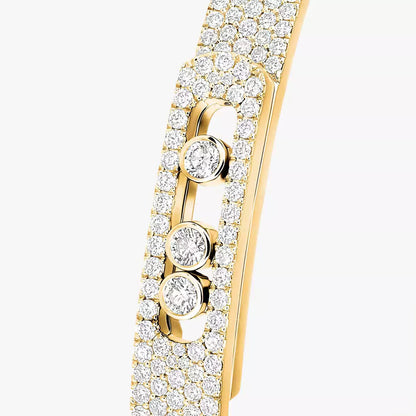 [ECHO]Move Noa Full Pavé Diamond Bangle Bracelet