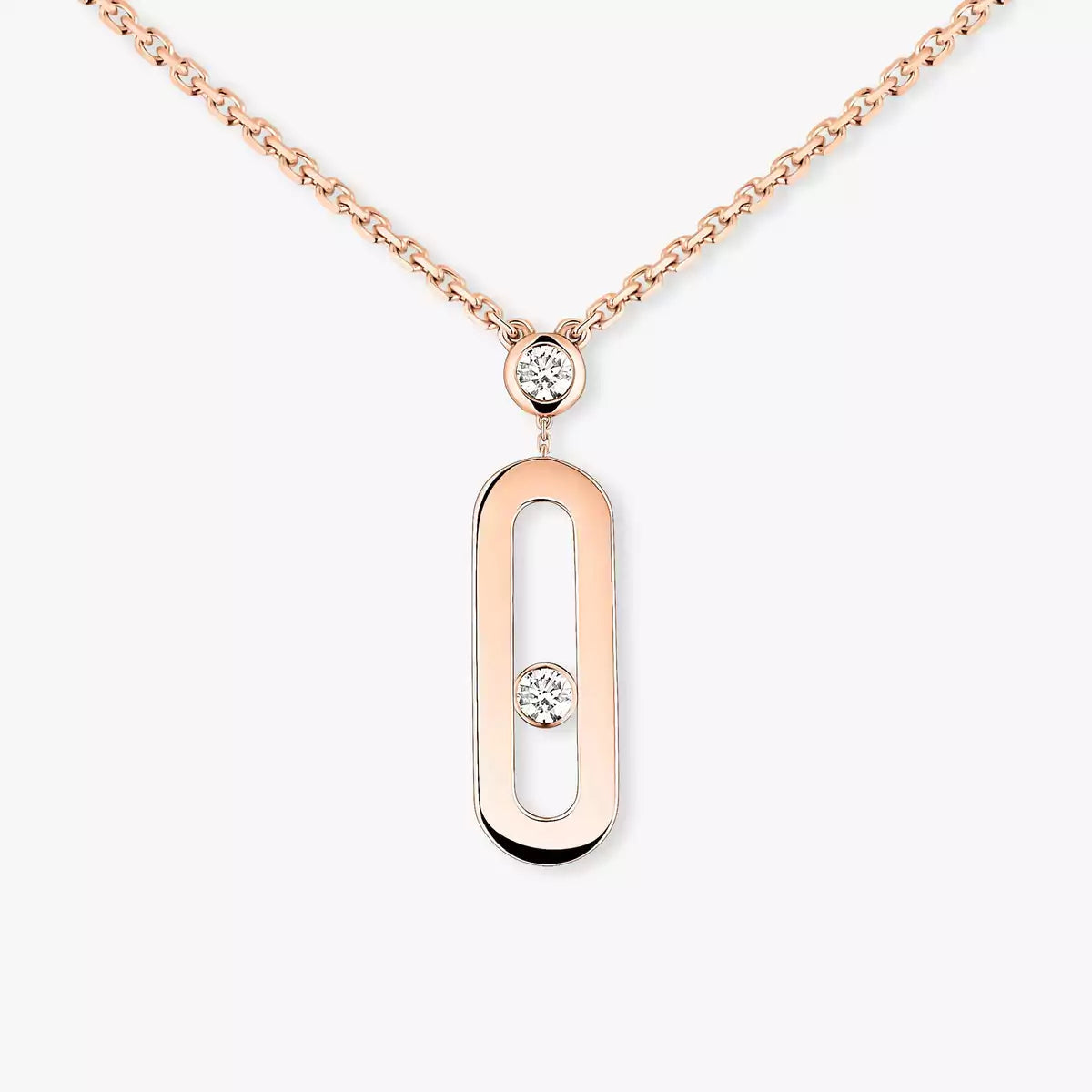 [ECHO] Move Uno Gold Diamond Long Necklace