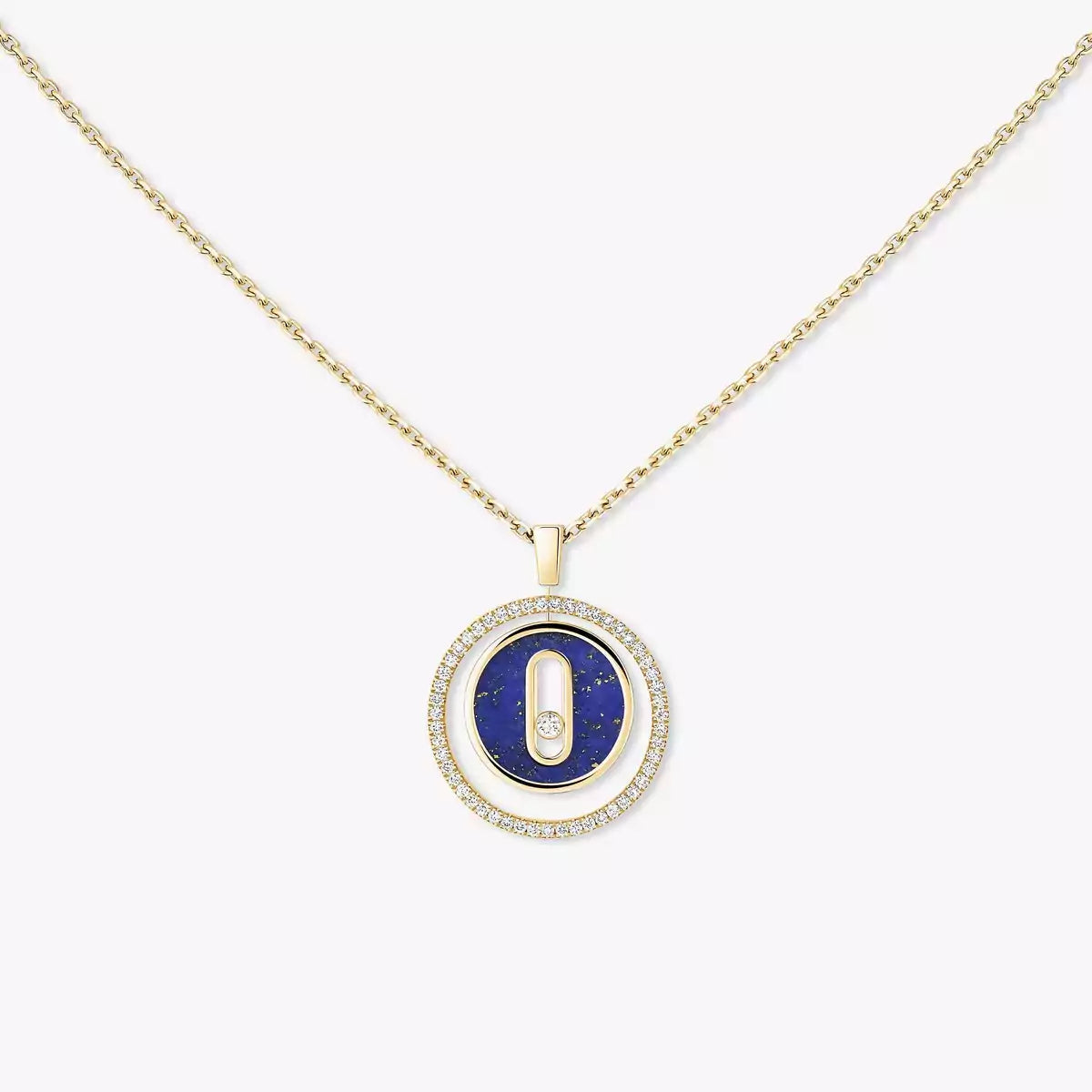[ECHO]Lucky Move Diamond Necklace in Rose Gold and White Mother-of-Pearl