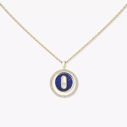 [ECHO]Lucky Move Diamond Necklace in Rose Gold and White Mother-of-Pearl