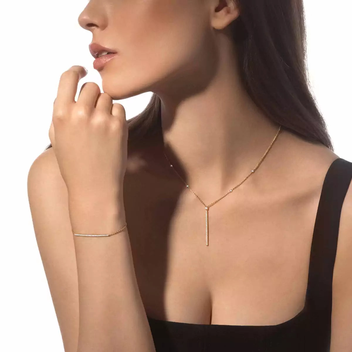 [ECHO]Diamond Thin Bangle 0.15ct My Twin Toi & Moi
