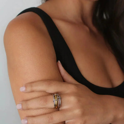 [Echo Fine]Stella Diamond Ring Stack