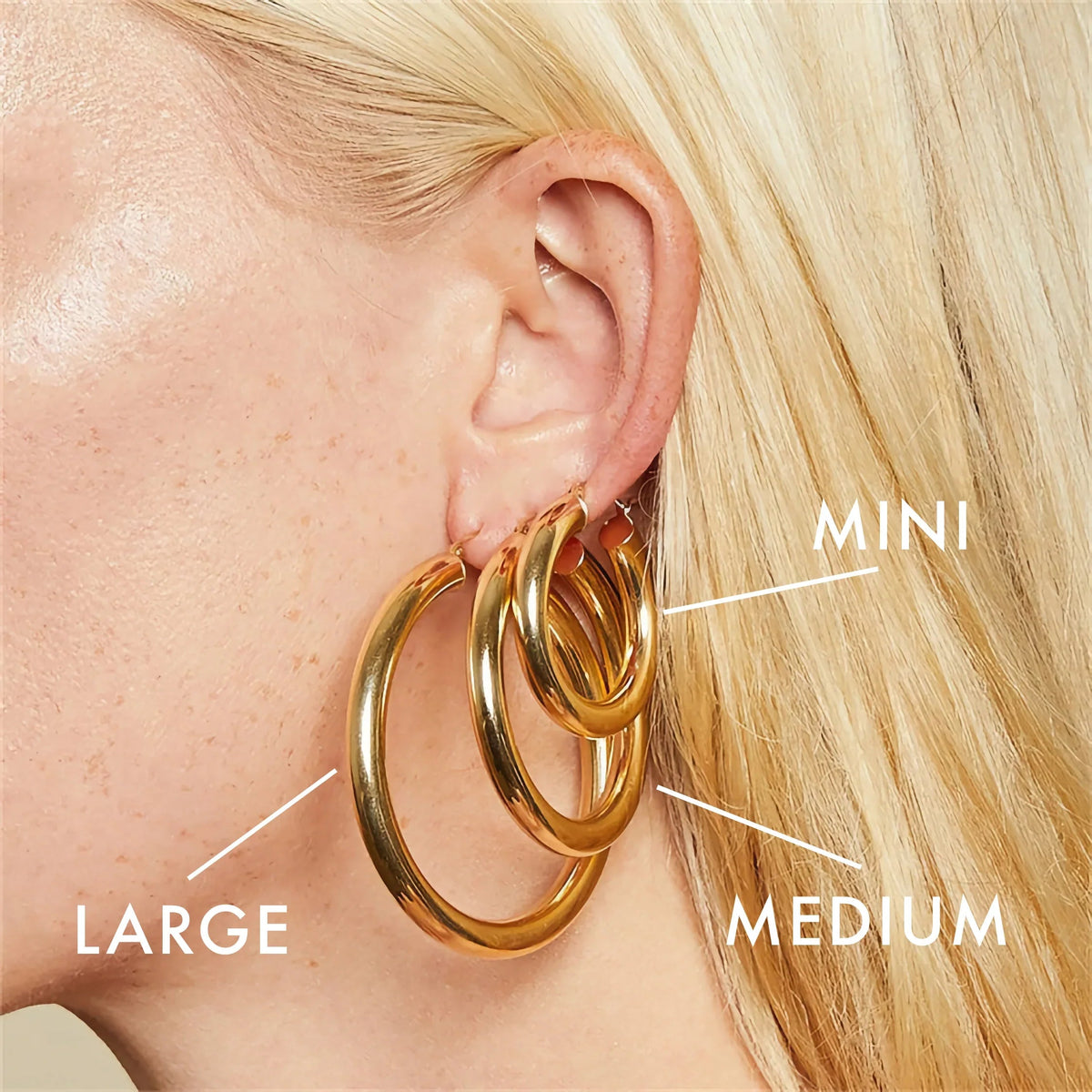 [Echo Fine]Broad Round Hoops